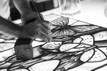 Studio Vetrarte atelier Mentana
